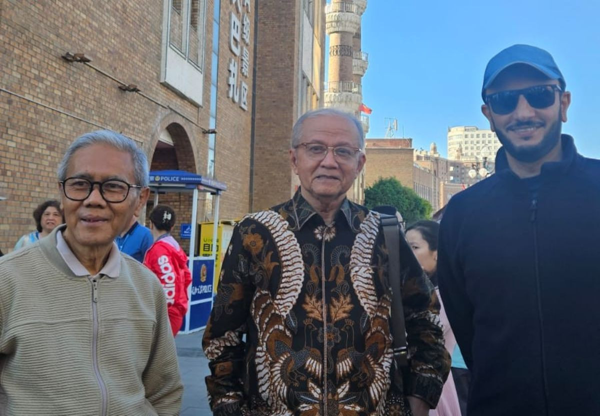 Buya Anwar Abbas saat kunjungan ke Xinjiang, Tiongkok