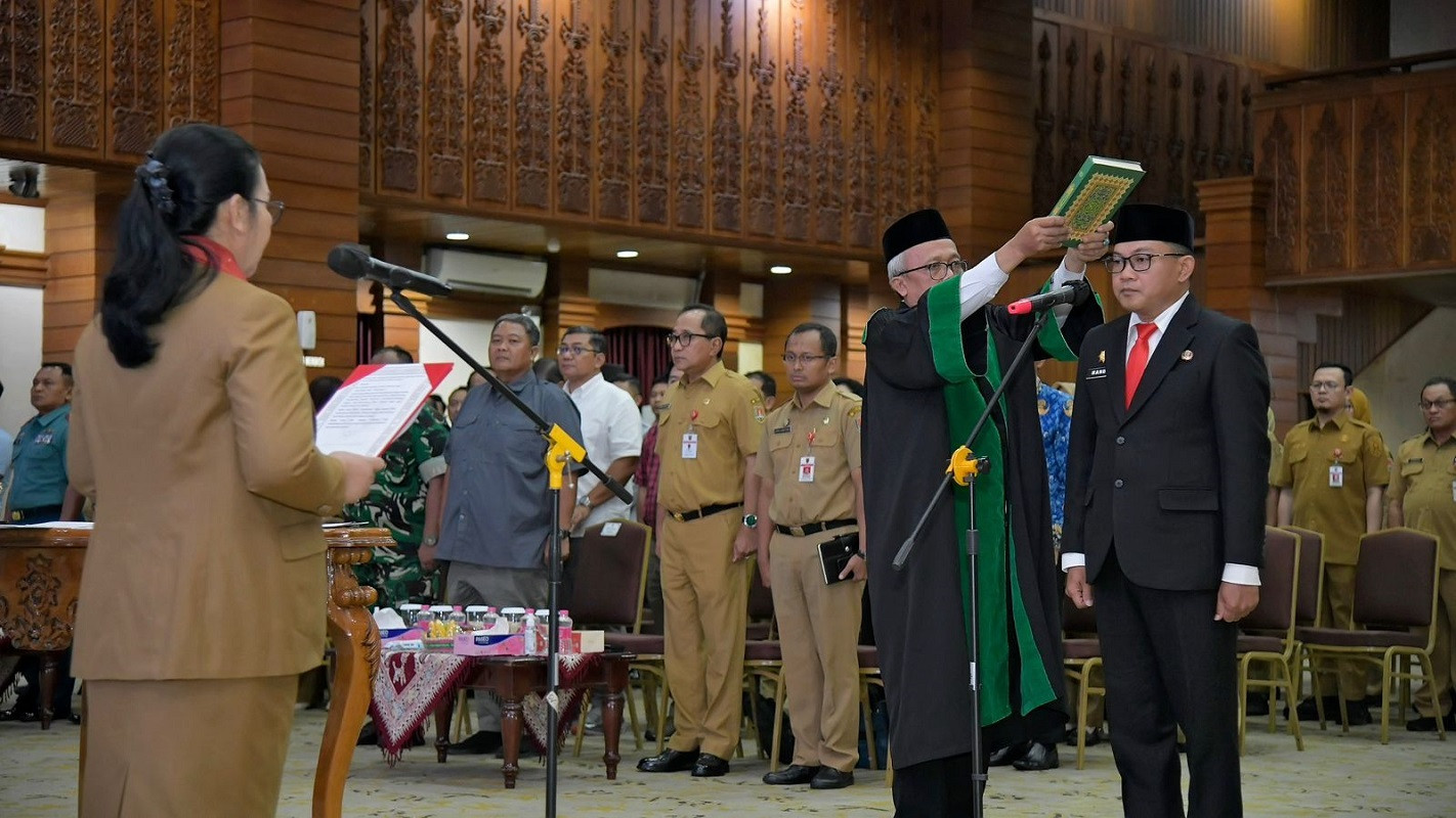 Handi Priyanto dilantik sebagai Sekda Kota Semarang